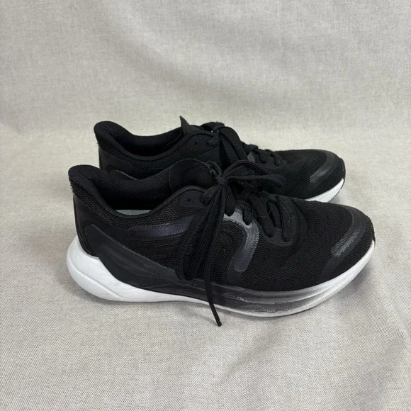 Lululemon BlissFeel 2 Run Black White‎ Running Shoes Sneakers Women Size 6.5 - Picture 4 of 8